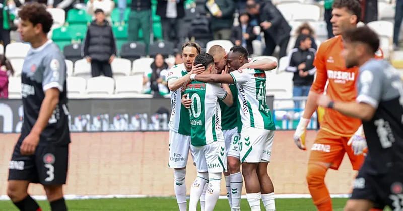 Konyaspor 3 puana 3 golle ulaştı!