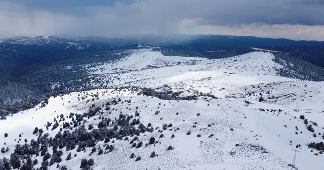Kar manzarası için 2 bin 77 metreye çıkıyorlar Yozgat Haberleri
