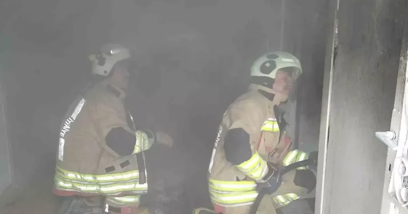 Kahramanmaraş’ta ikamette yangın