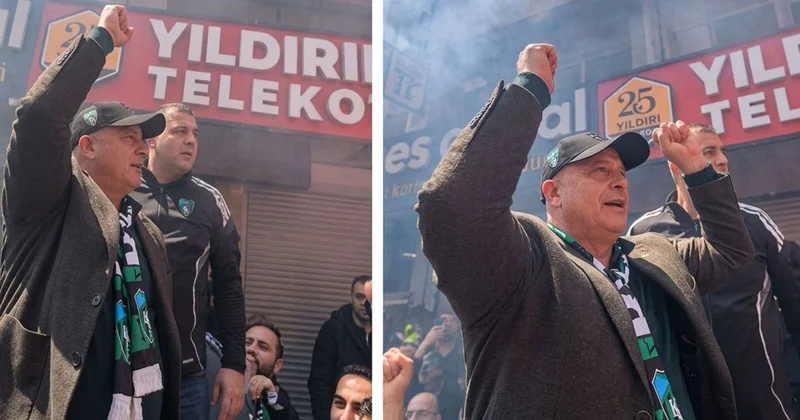 Recep Durul dan flaş hareket! Galatasaray aleyhine yapılan küfürlü tezahürata eşlik etti