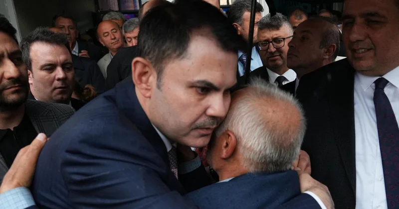 Şehidimizin babasından Bakan Kurum a anlamlı teşekkür
