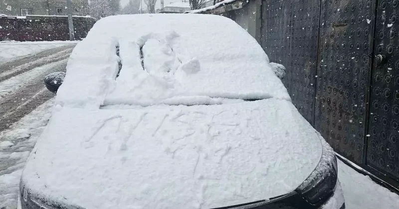 Bulanık’ta nisan ayında kar sürprizi