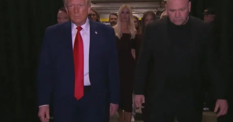 Barış masası çökerken Trump bakın nerede görüntülendi