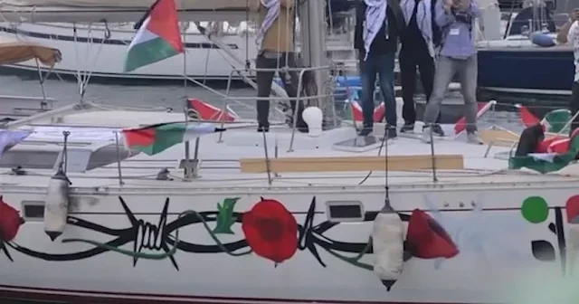 Sumud yolcuları Barselona dan coşkuyla uğurlandı VİDEO İZLE