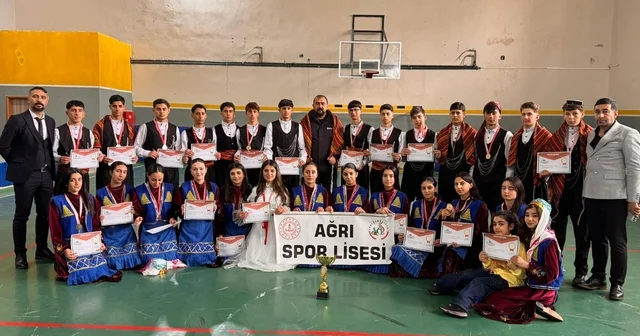 Ağrı Spor Lisesi bölge şampiyonu oldu Ağrı Haberleri