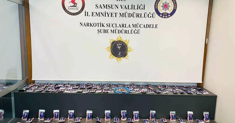 İlkadım’da uyuşturucu operasyonu: iki adreste hap ele geçirildi