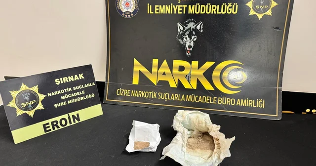 Şırnak ta çocuk bezine gizlenmiş 42,08 gram eroin ele geçirildi Şırnak Haberleri