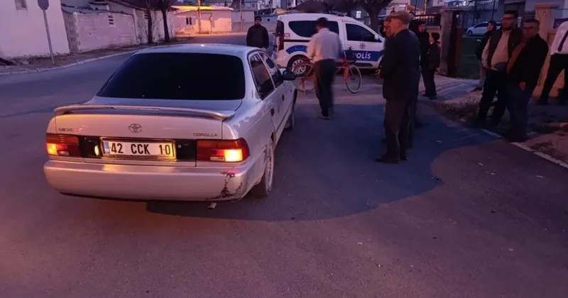 Konya’da ehliyetsiz sürücülerin kazası: 1 yaralı