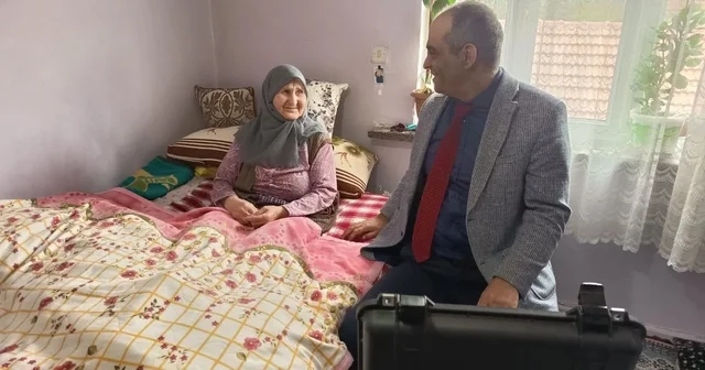 Nüfus hizmeti vatandaşın kapısına götürüldü Bilecik Haberleri