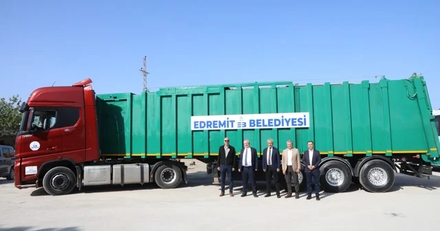 Edremit Belediyesi güçleniyor Çöp taşımada yeni dönem: 6 kamyonluk yük tek seferde taşınacak Balıkesir Haberleri