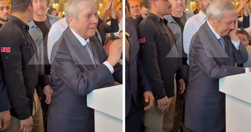 Aziz Yıldırım ın zor anları! Ağlamamak için kendini zor tuttu