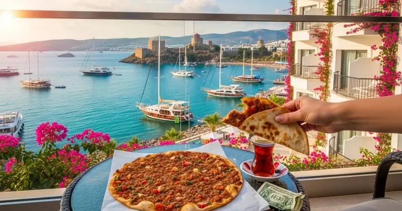 Plaja giriş parasıyla tatil yapılır! Lahmacun 30 euro, hamburger 42 euro! Sezon açıldı