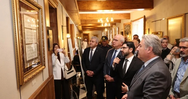 Sanatın merkezi Sanat Melikgazi hat sergisine ev sahipliği yapıyor Kayseri Haberleri