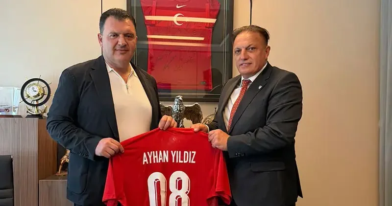 Avrupa Türk Futbol Federasyonu’ndan TFF’ye ziyaret
