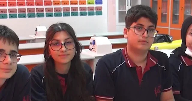 Bitlisli öğrenciler plastik atıklardan ölümsüz taş üretti VİDEO İZLE