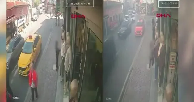 Beyoğlu’nda gözüne cansız mankenin kıyafetini kestiren hırsız 3,5 ay sonra yine aynı yöntemi denedi
