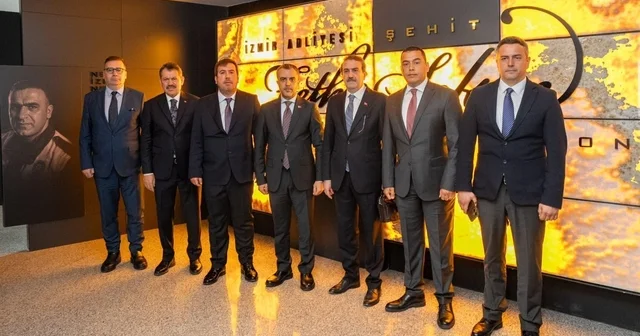 Adalet Bakanlığı ve HSK heyetinden İzmir Adliyesi ne ziyaret İzmir Haberleri