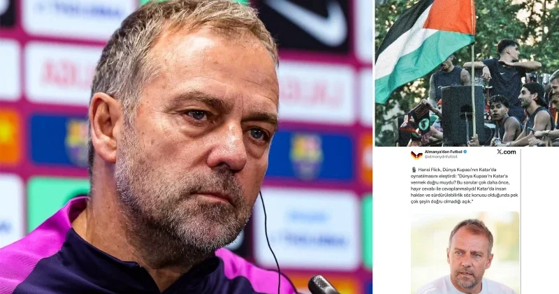 Bir Alman riyakarlığı: Yamal ı hedef gösteren Barcelona Teknik Direktörü Flick in Katar hezeyanı gündemde Gündem Haberleri