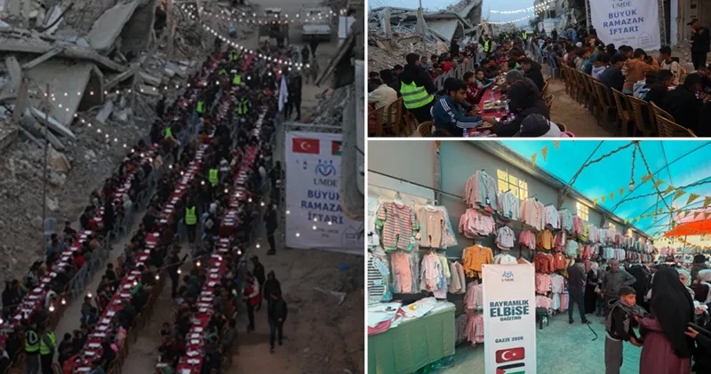 Gazze’de umut seferberliği: UMDE’den hayata dokunan yardımlar Hayat Haberleri