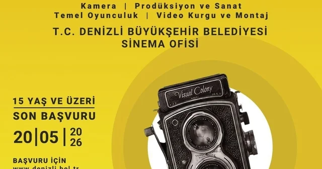 Kısa Film Atölyesi başlıyor Denizli Haberleri