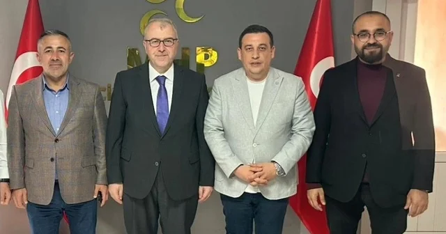 AK Parti den MHP ye Hayırlı Olsun ziyareti Bilecik Haberleri