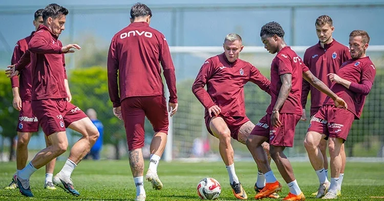 Trabzonspor, Ankara daki kupa maçına hazır!