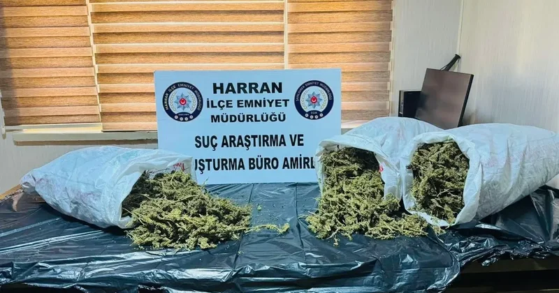 Şanlıurfa’da 8 kilo uyuşturucu ele geçirildi: 1 şahıs tutuklandı