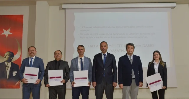 Muğla da Osmanlı dan Cumhuriyet e Darbeler ve Gençlerimizde Demokrasi Bilinci Projesi tamamlandı Muğla Haberleri