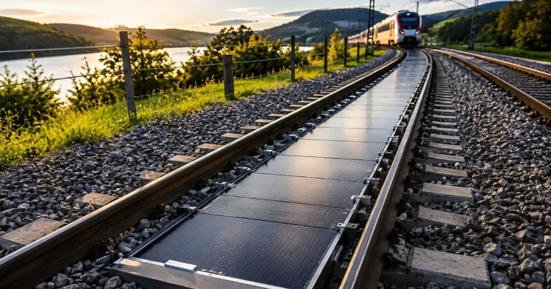 Demiryolu raylarının arasına halı gibi serdiler: Binlerce kilometrelik enerji ağı kurulabilir Sözcü Gazetesi