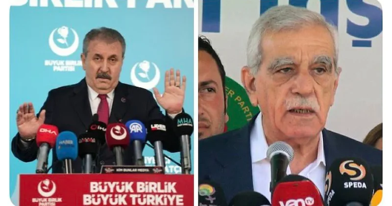 Mustafa Destici’den Ahmet Türk’e sert tepki Sözcü Gazetesi