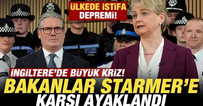 İngiltere de büyük kriz! Bakanlar Starmer e karşı ayaklandı! İstifa depremi