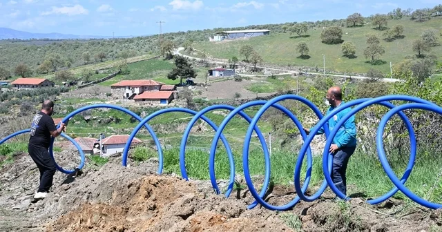Kula da 6,5 kilometrelik dev içme suyu hamlesi Manisa Haberleri