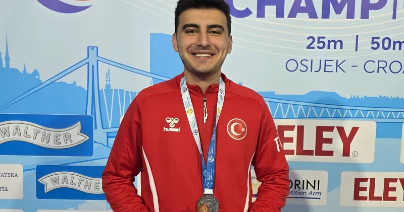 Milli atıcı Fahrettin Can Er Avrupa ikincisi Futbol Haberleri