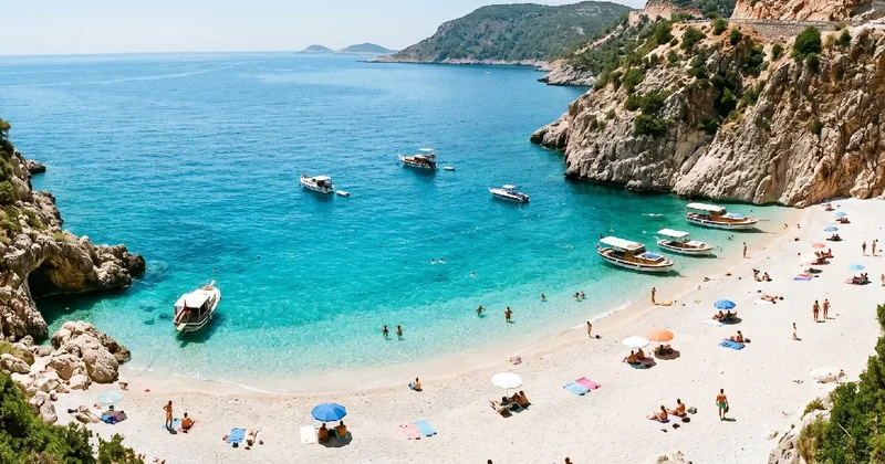 Turistlerin akın ettiği plaj kaybolmaya başladı Sözcü Gazetesi