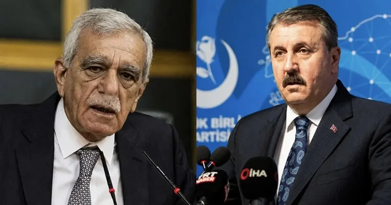 Ahmet Türk ün skandal sözlerine Destici den tepki: Ne Kürdistan ı lan!