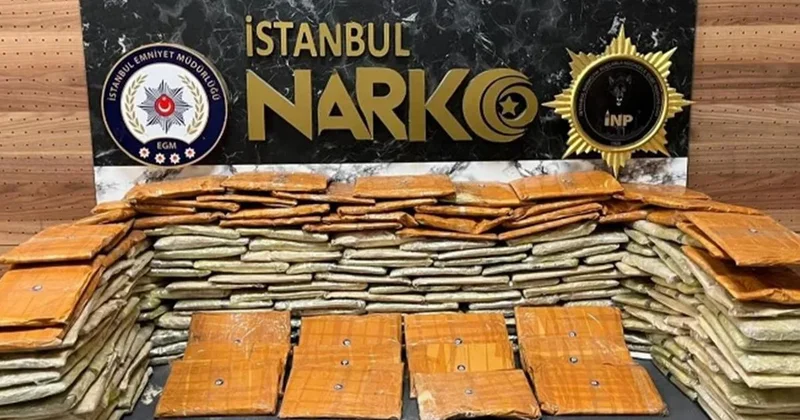 İstanbul da 92.5 Kilo Eroin Ele Geçirildi