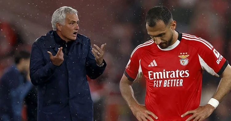 Jose Mourinho nun namağlup Benfica sı Şampiyonlar Ligi potasının dışında kaldı!