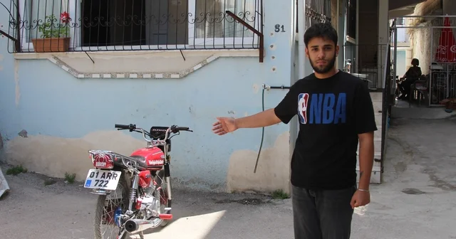 Çalınan motosikletinin peşine düştü, hırsızlara yetişemedi Adana Haberleri