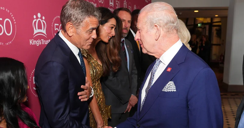 Kral Charles ın vakfının 50. yıl kutlamasına ünlü akını: George Clooney, Rita Ora, Rod Stewart...