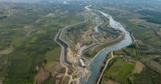 Terme de taşkın riskine karşı kritik proje devam ediyor Samsun Haberleri