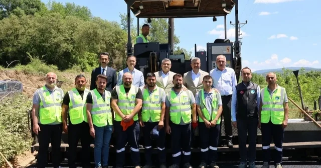 Sinop ta asfalt sezonu başladı Sinop Haberleri