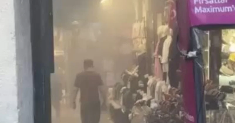 Kapalıçarşı da yangın! Sözcü Gazetesi