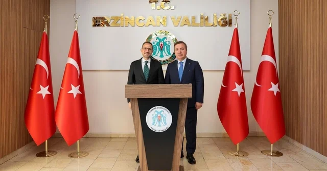 Adalet Bakan Yardımcısı Ayyıldız dan Vali Aydoğdu ya ziyaret Erzincan Haberleri