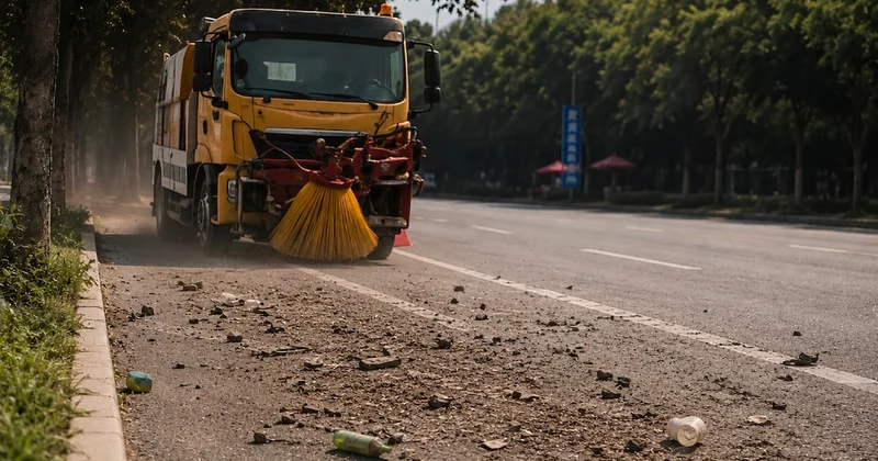 Yol temizliğinde ezber bozacak araç: Saatte 80 kilometre hızla yolları pırıl pırıl yapıyor Sözcü Gazetesi