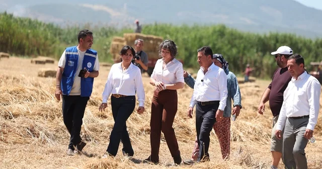 Ekinanbarı nda üreticinin yükünü hafifleten destek Muğla Haberleri