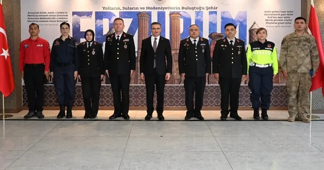 Jandarmada 187 inci kuruluş yıldönümü coşkusu Erzurum Haberleri