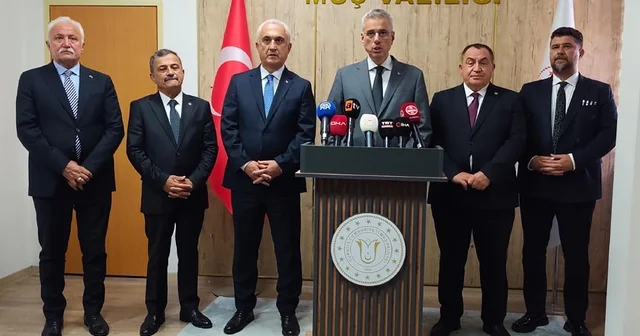 Sağlık Bakanı Memişoğlu, Muş ta sağlık yatırımlarını değerlendirdi Muş Haberleri