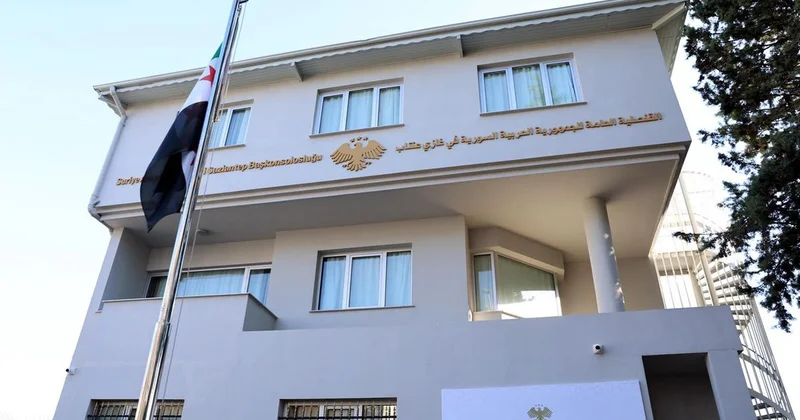 Gaziantep te Suriye Konsolosluğu Yeniden Açıldı