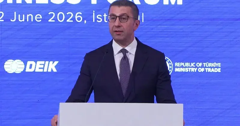 Kuzey Makedonya Başbakanı Mickoski: Türk şirketleri ekonomimizin önemli bir kısmını oluşturuyor