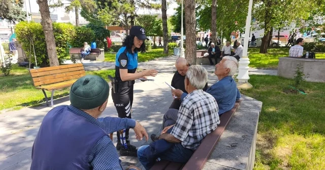 Erzincan Emniyeti 130 vatandaşı dolandırıcılığa karşı bilgilendirdi Erzincan Haberleri